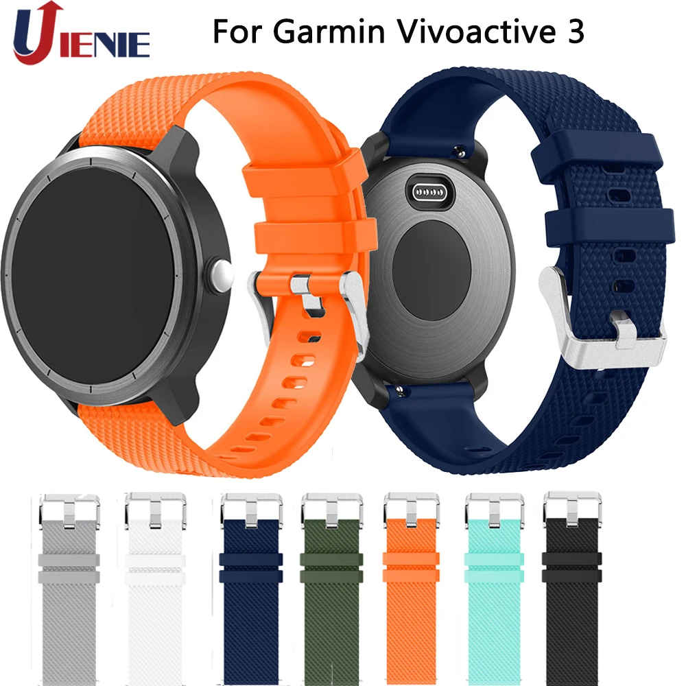 Умный браслет 20 мм для Garmin Vivoactive 3 Vivomove HR сменный спортивный ремешок часов