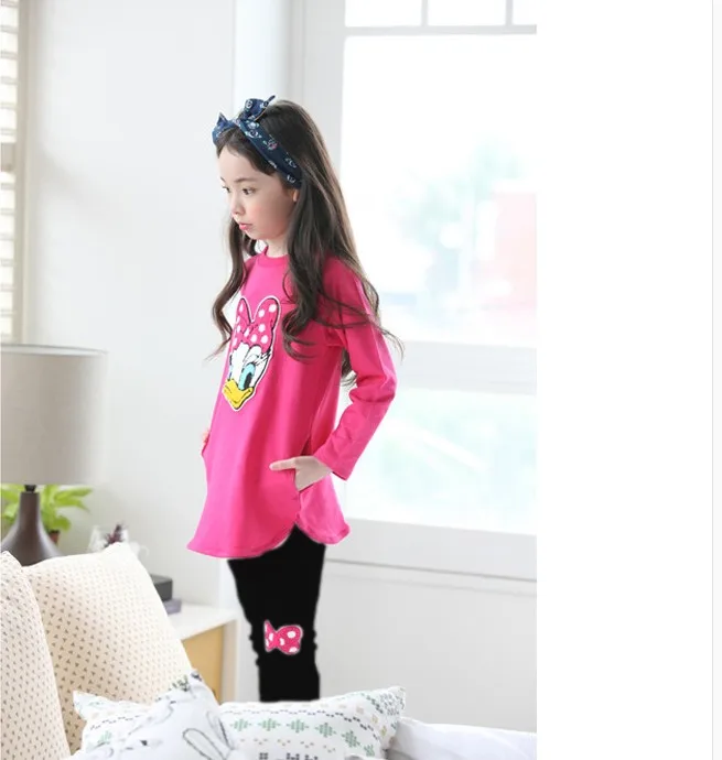 Детский спортивный костюм с принтом Дональд Дак на возраст 2 7 лет|girls clothes|girl clothes