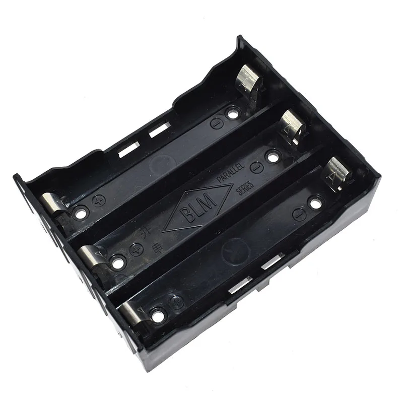3 Port 1X 2X 3X 4X пластиковый чехол-держатель для аккумулятора для 18650 аккумуляторной батареи 1 2 3 4 слота контейнер с проводом свинцовая шпилька - Цвет: 3 Port