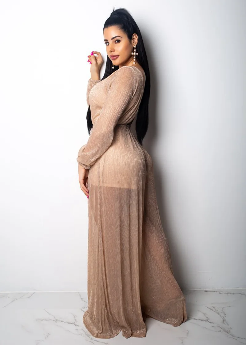 

V Neck Women New Design Elegant Women Jumpsuits Casual Women Outfits