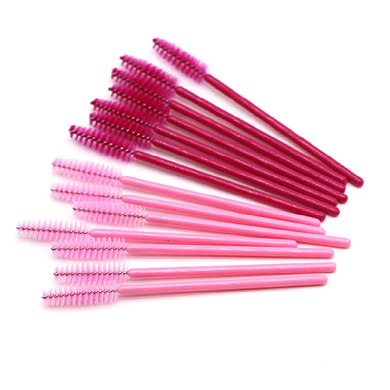 50 шт./лот Одноразовые микро щетка для ресниц тушь Аппликатор палочка расчёски