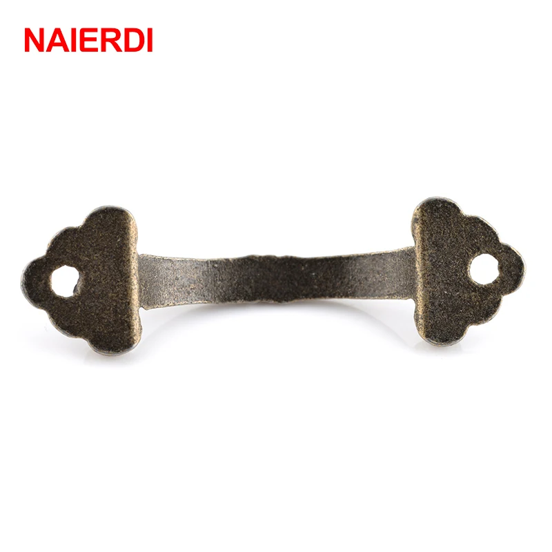 NAIERDI ящик для ювелирных изделий с ручками из цинкового сплава бронзовая ручка