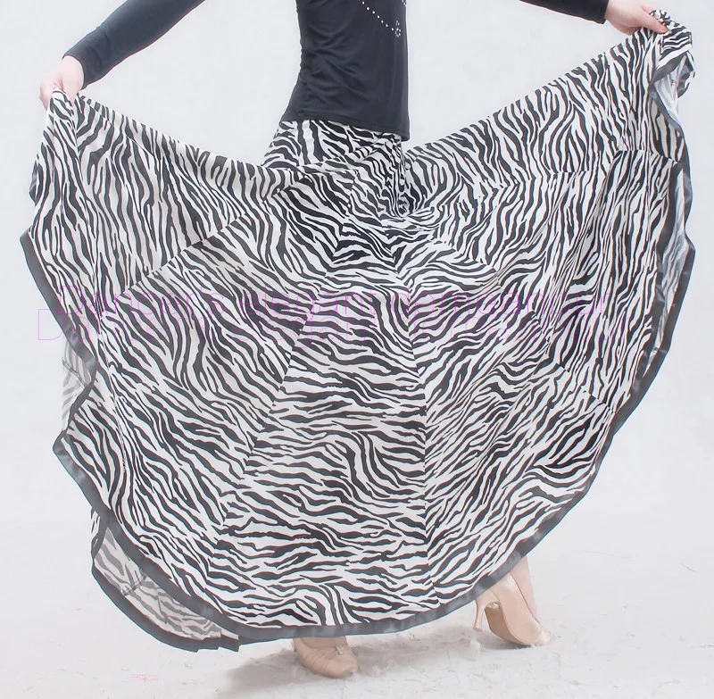 Новые костюмы для бальных танцев сексуальные старшие ледяной шелк леопарда юбка