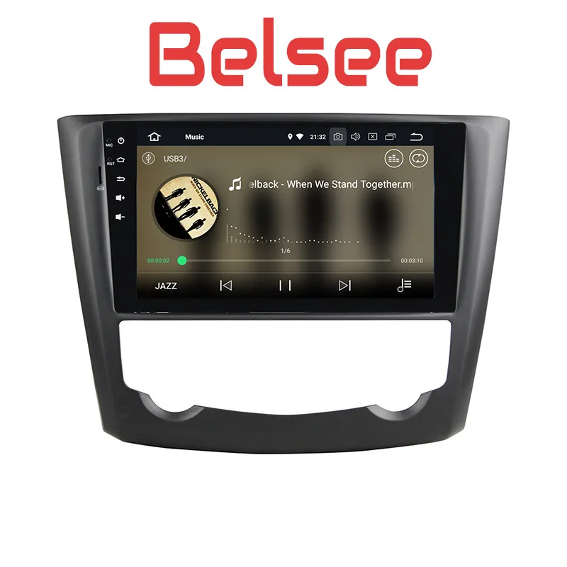 Belsee 9 &quotIPS экран Android 8 0 автомобильное радио стерео GPS Восьмиядерный Mirrorlink Bluetooth