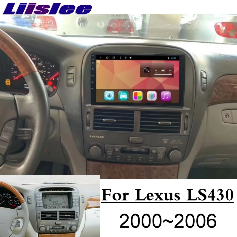 Для Lexus LS LS430 XF30 для Toyota Celsior 2000 2001 2002~ 2006 автомобильный мультимедийный плеер NAVI экран CarPlay радио gps навигация
