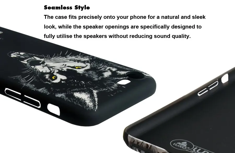 classic animals case for apple iphone 7 smooth hard back cover tiger wolf leopard ultra thin with free gift screen protector free global shipping