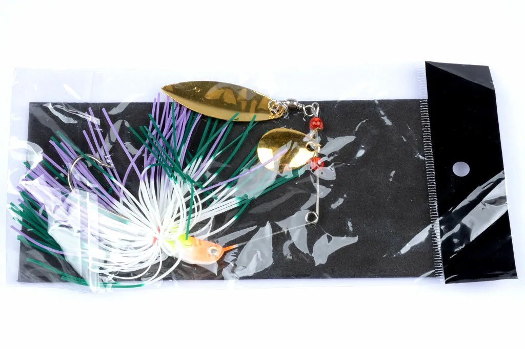 

1pcs 20.5g Spinner Bait Fishing Lure With Brass Fishing Spoon Lure Metal Jig Jigging Lure Swimbait Spinnerbait