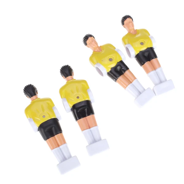 11 шт. желтый/белый футбольный стол для игры в футбол, сменные мужские детали, набор для мужчин, футболистов