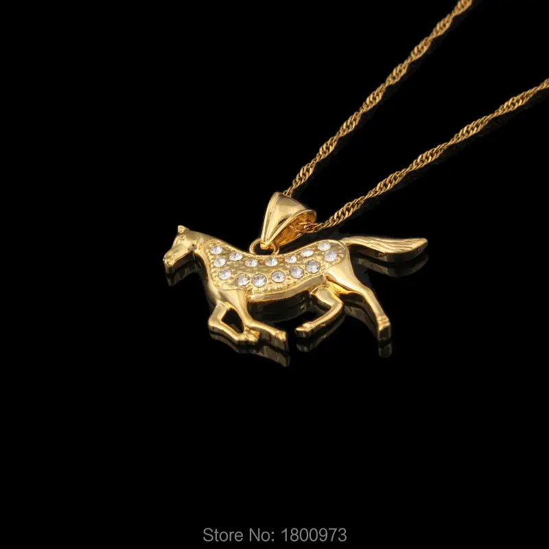 Золотистое ожерелье с подвеской из горного хрусталя ювелирное изделие в виде