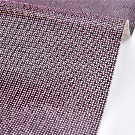 amethyst color Ss6 2 мм самоклеющиеся стразы, сетка, отделка стразами, кристалл, окантовка, аппликация, наклейка, лист для diy 24x20 см/шт, 10000 камней - Цвет: amethyst color
