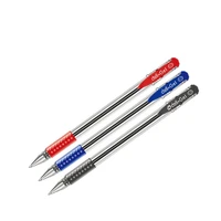 3pcs lot 0 5mm deli gel pen black red blue business signature marker student drawing writing stationery school office supply