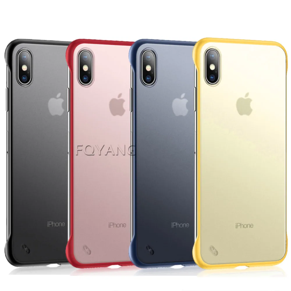 Бескаркасный чехол для coque iphone 8 Plus прозрачный Coque x xsmax xr xs 7 6s 6 plus funda max Capa cover |