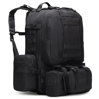 A Naturebell B08 походная сумка Оксфорд армейская камуфляжная альпинистская сумка Тактический 4 в 1 комбинированный рюкзак - Цвет: A