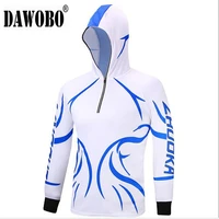 new summer outdoor sport fishing clothes breathable quick dry anti sai uv anti mosquit long sleeve hooded fishing shirts