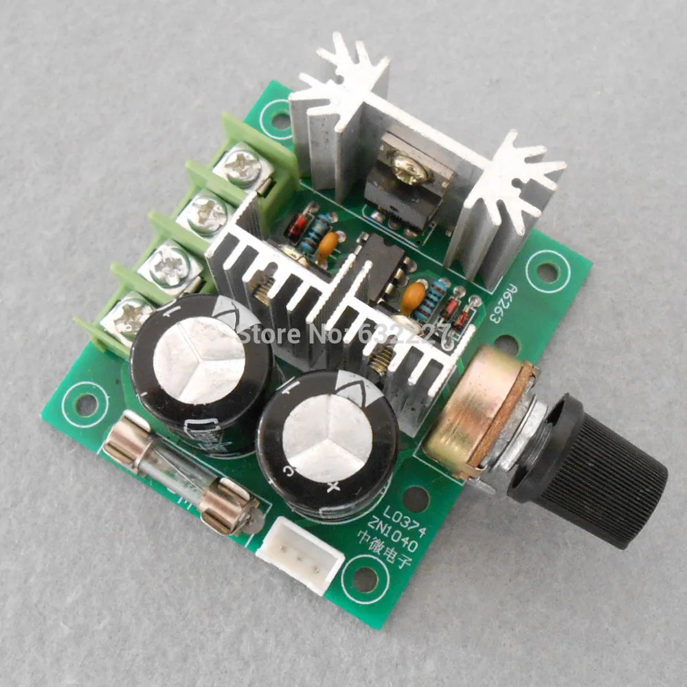 DC pump pwm stepless speed control switch governor high efficiency 12V-40V 10A |