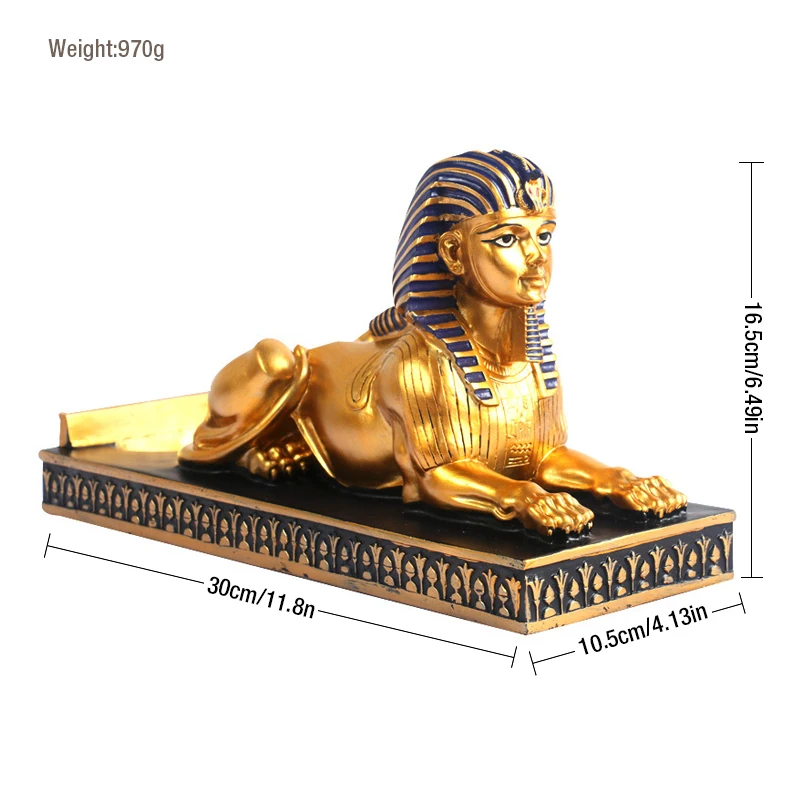 Египетская статуя Фараона сфинкса Винная стойка египетский кот христианство