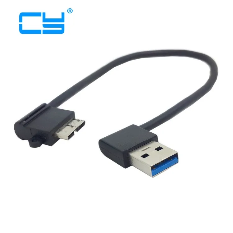 Короткий адаптер 20 см USB 3 0 разъем а Папа Micro B папа 10 контактов Кабель AM/ MicroB для