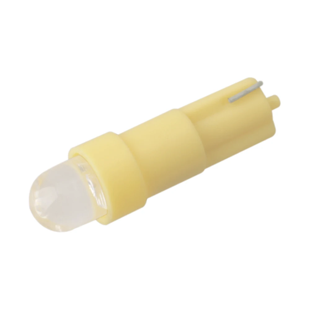 10 шт салона T5 светодиод 1 SMD DC 12 V световая приборная панель Клин свет инструмента авто боковое освещение лампы