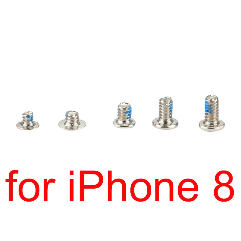 H 1 комплект всех винтов для iPhone 8 с 2 нижними винтами материнская плата ЖК-приемник