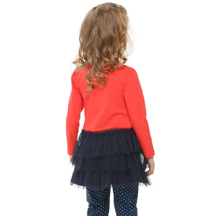 FREE SHIPPING H4549#2014 new fashion nova baby girls flower peppa pig long sleeve summer party dress for | Детская одежда и обувь