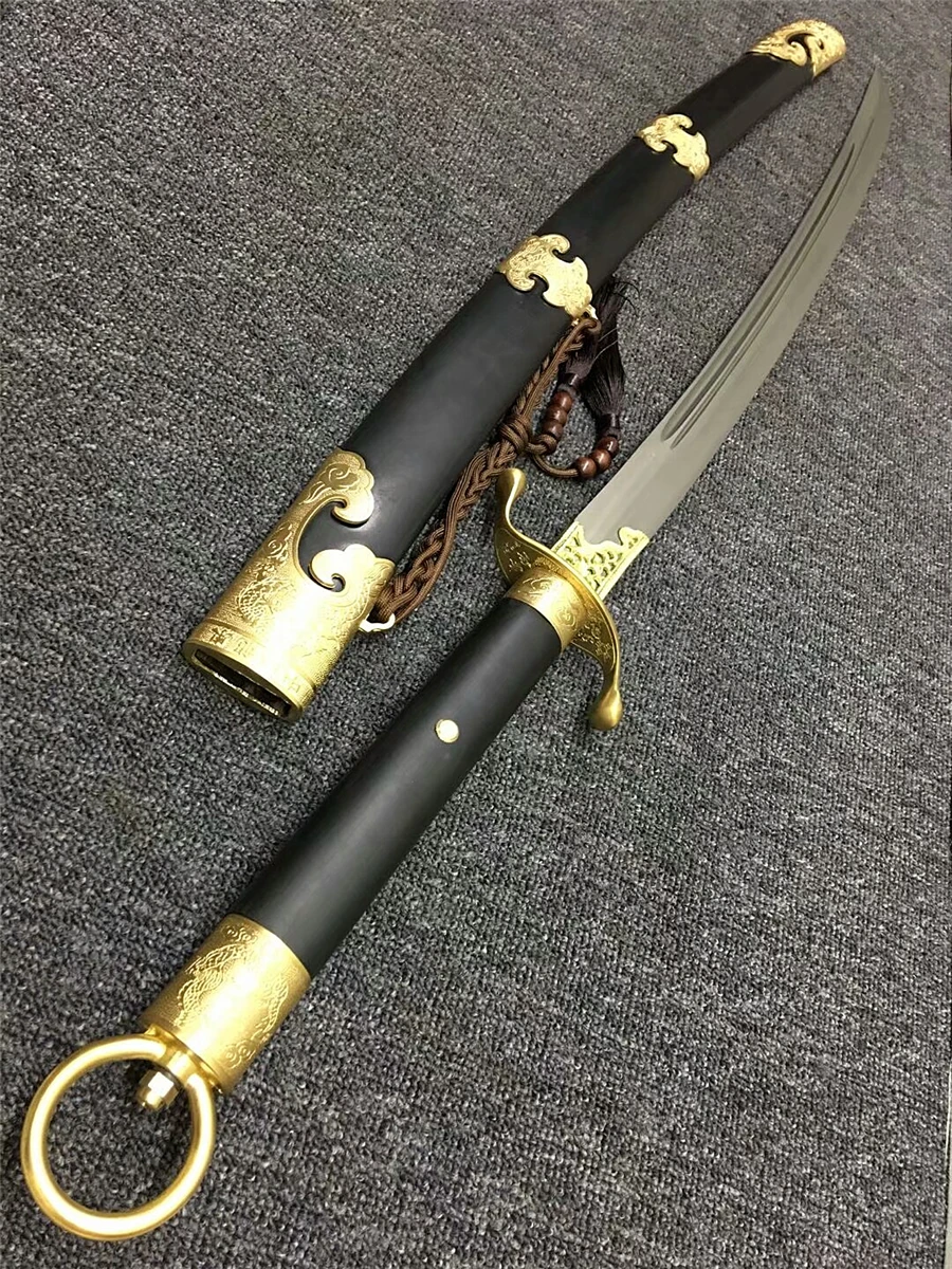 Боевой готов китайская традиция WuShu Dao меч катана Тай Чи Нож очень острый