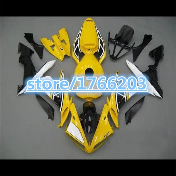 YZF1000 комплект обтекателей для YZF R1 04 05 06 YZF-R1 04-06 2004 2005 2006 желтые обтекатели |