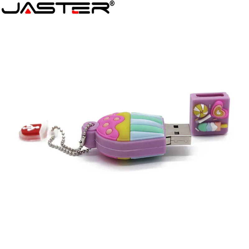 JASTER candy Usb флеш-накопитель 64 ГБ, 32 ГБ, 4 ГБ, 8 ГБ, 16 ГБ, мультяшный U диск, флеш-карта, карта памяти, подарок