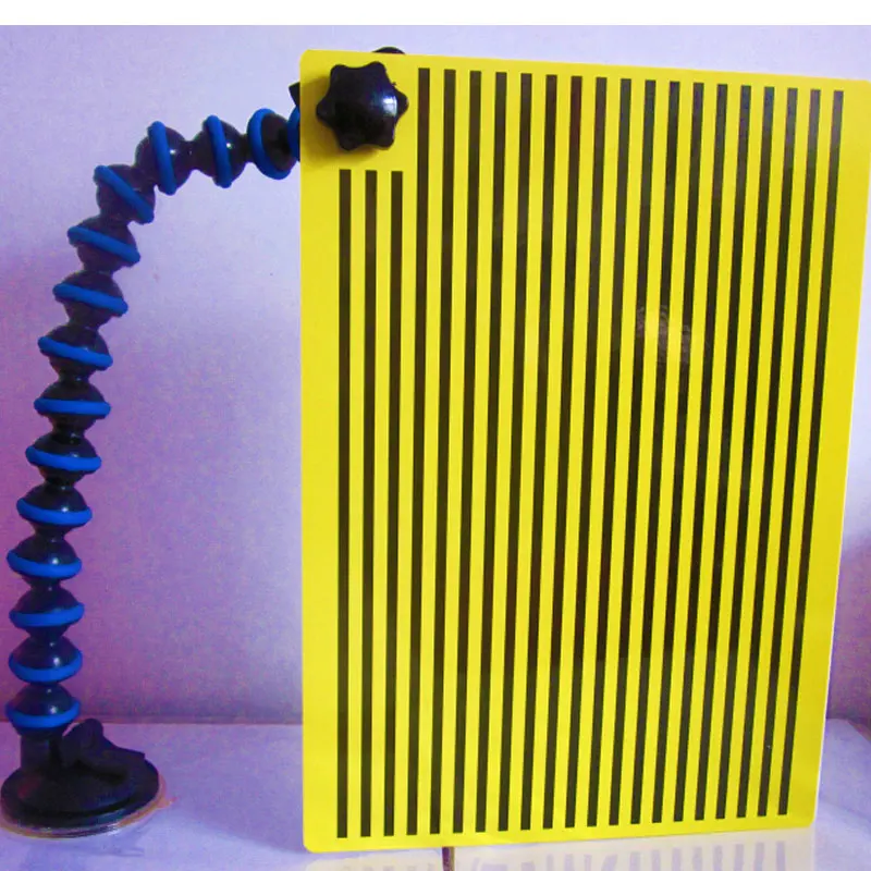 Hammer tools Super White and Yellow PDR Lined Dent Board Reflector Replaces Portable Light|replacement tools|hammer tooldent board |