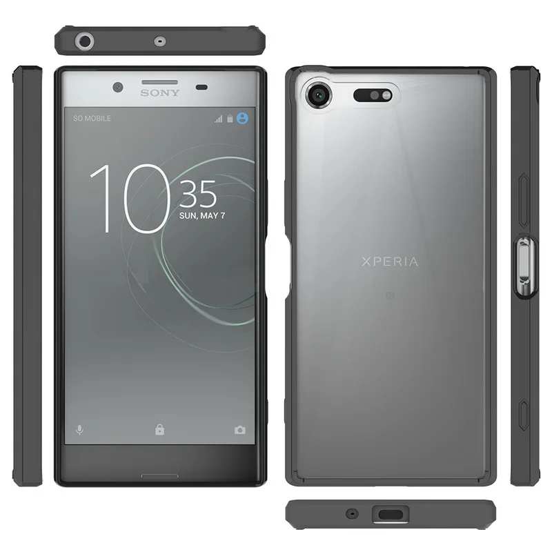Для sony Xperia XZ Премиум чехол G8142 TPU+ PC акриловый прозрачный Гибридный чехол для телефона прозрачный кристалл Fundas для sony XZP E5563
