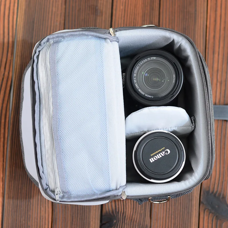 Водонепроницаемая DSLR SLR Противоударная сумка через плечо для камеры Canon Sony Nikon