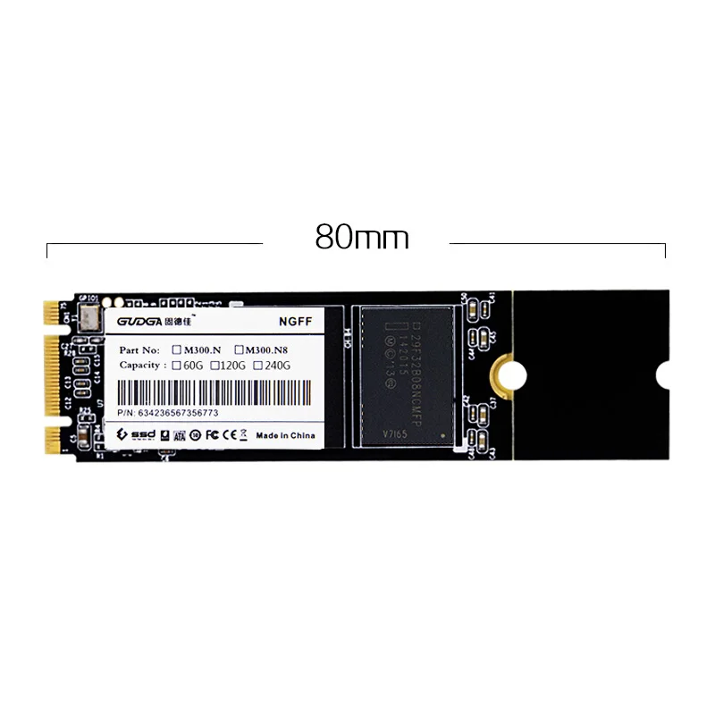 M.2 SSD 2242 120 ГБ 240 512 HDD 22x42 мм 22X80 128 256 NGFF M2 SATA твердотельный жесткий диск USB3.0 box для ПК