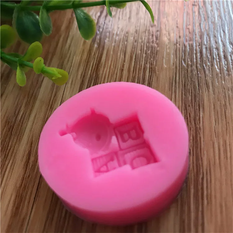 1 шт. буквы ABC шоколадные конфеты Jello силиконовые формы для торта инструменты