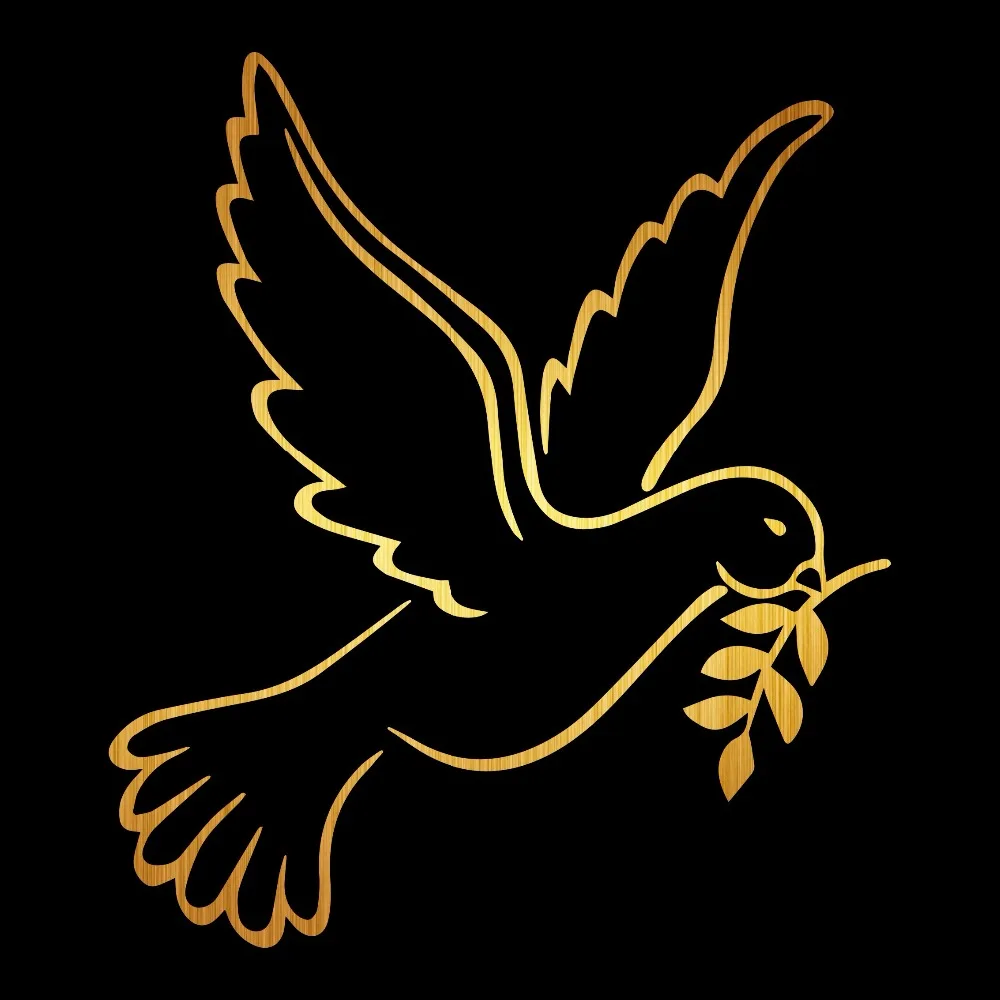 Rylybons привлекательный стикер Dove Peace для автомобиля наклейки мотоцикла кузов