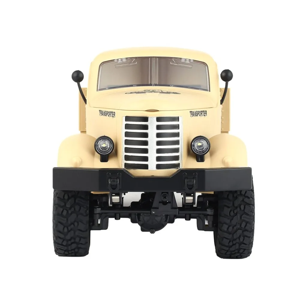 JJR/C Q60 1/16 2 4G 6WD RC Off-Road военный грузовик транспортер автомобиль транспортное