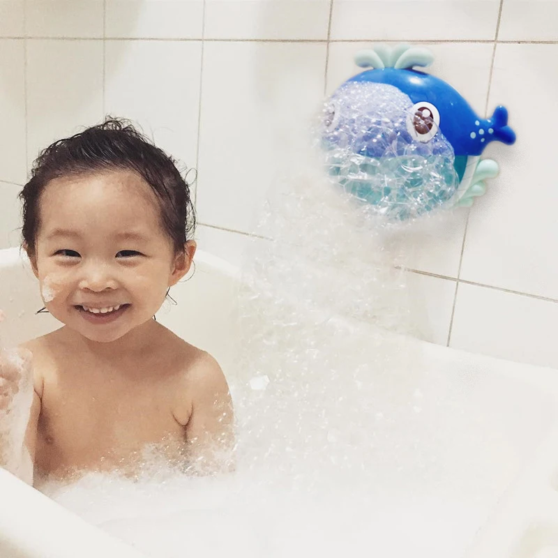 2019 детские игрушки для плавания новорожденных Кит Пузырьковая машина игрушка