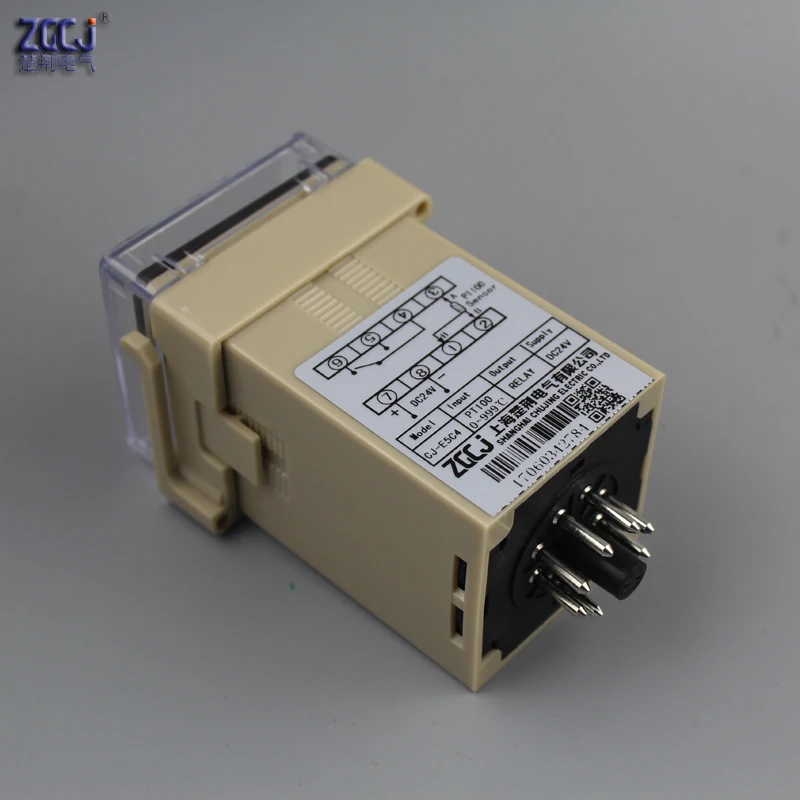 Регулятор температуры постоянного тока 24 В Din с переключателем DIP 0-999 C термостат