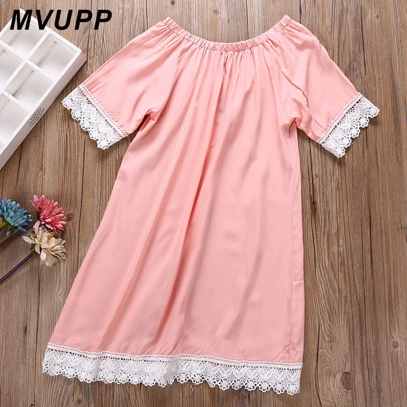MVUPP платья для мамы и дочки; модная однотонная одежда для мамы и дочки; семейный образ; элегантное платье для мамы и ребенка; одинаковые комплекты; сезон лето
