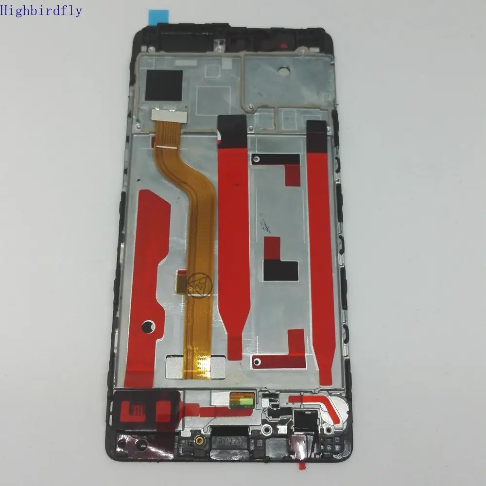 Highbirdfly для Huawei P9 EVA L09 L10 ЖК экран дисплей с сенсорным стеклом дигитайзер рамка в