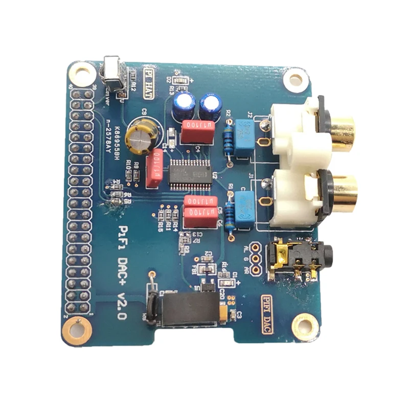 I2S интерфейс специальный HIFI DAC + модуль звуковой карты для Raspberry PI B +/2B/3B|sound module|dac