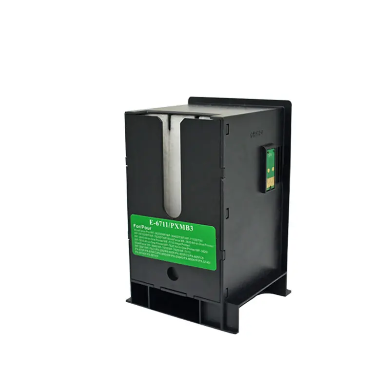 Ремонтная коробка с однократным чипом T6711 для EPSON WF 3620DWF 3640DTWF 7110DTW 7610DWF 7620DTWF PX