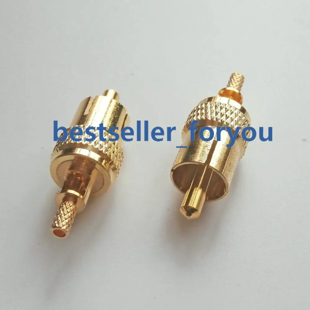 1 шт. RCA Штекерный обжим для кабеля RG174 RG316 LMR100 прямой радиочастотный соединитель |