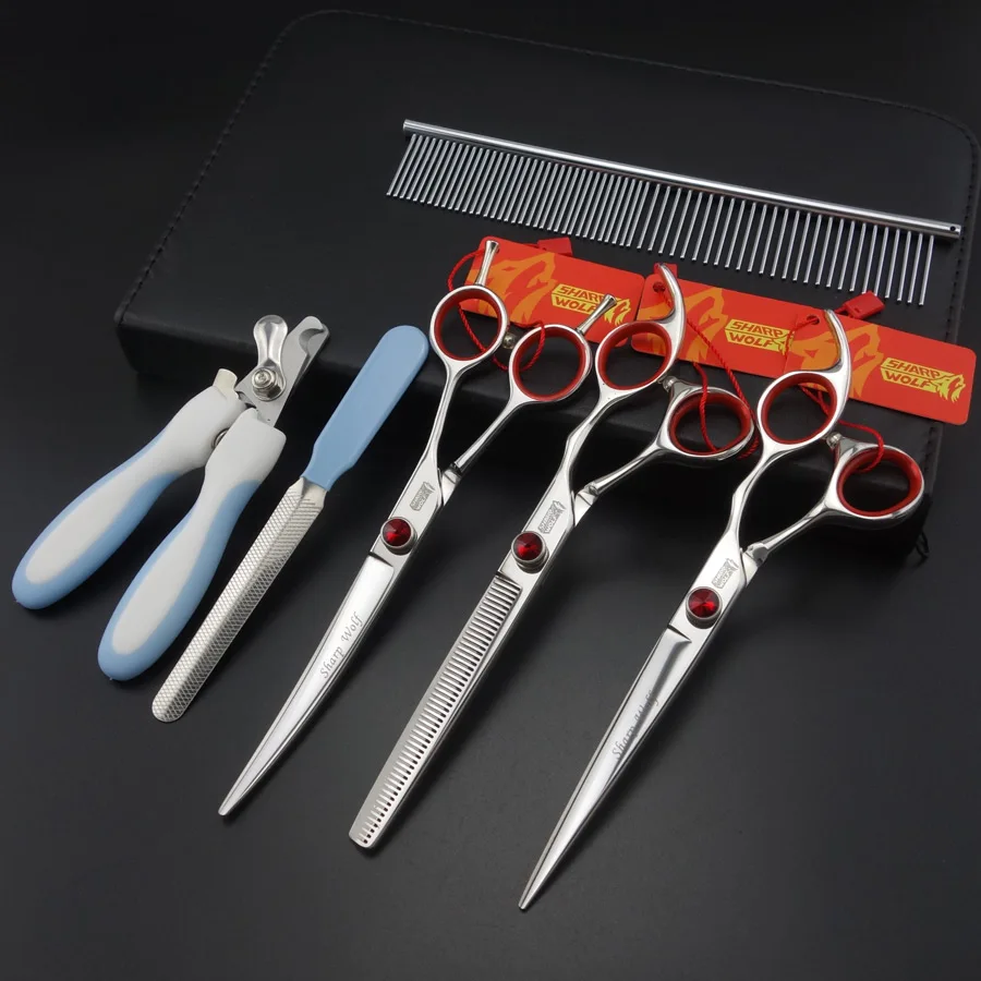 Профессиональные ножницы/ножницы для груминга домашних животных 7-дюймовые