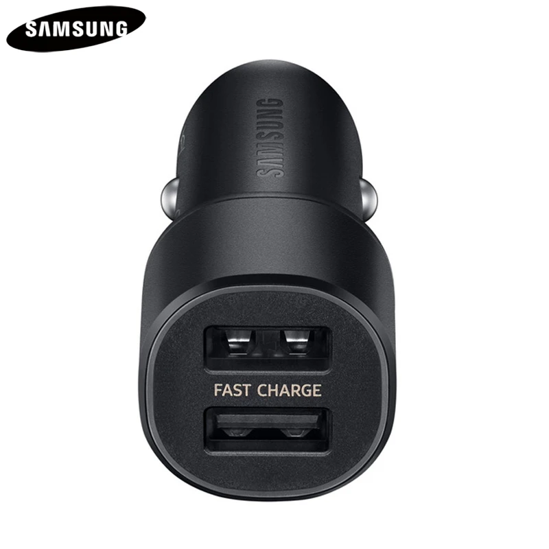 Оригинальное автомобильное зарядное устройство с двумя портами USB Smart Snel Opladen для