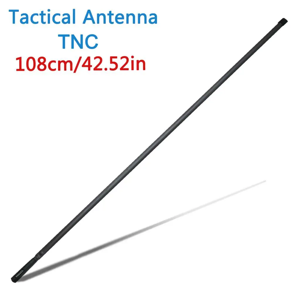Двухдиапазонная Складная тактическая антенна ABBREE с разъемом TNC VHF UHF Для рации