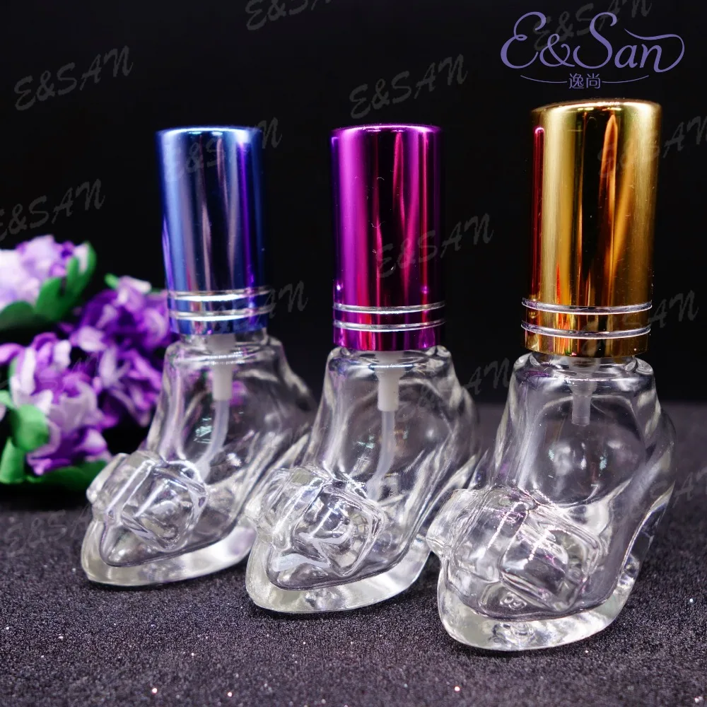 FX1587-6ML Crystal Transparent Glass Cosmetics Perfume Bottle Spray  Glass Empty Bottle 100pcs/lot