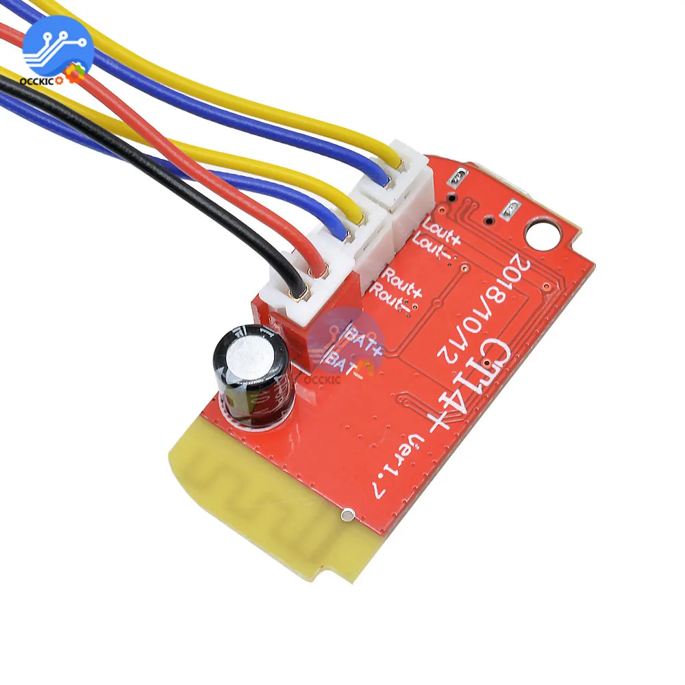 USB Bluetooth цифровой аудио усилитель плата 3,7-5 в 3 Вт двойная пластина DIY Беспроводной Bluetooth динамик звук регулятор громкости модуль