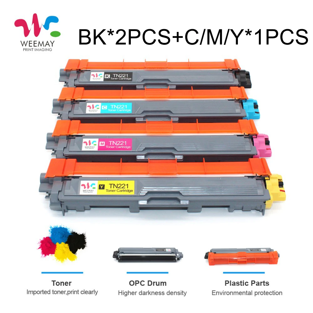 Цвет тонер картридж TN221 TN241 TN251 TN261 TN281 TN291 для Brother HL 3140CW 3150CDW 3170 MFC9130CW 9140CDN 9330CDW|toner