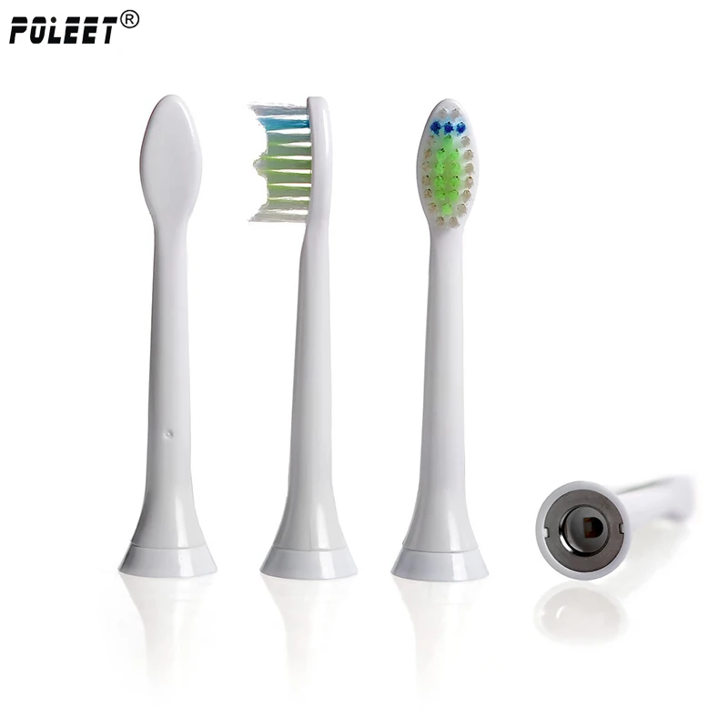 Poleet 20Pcs/Lot Electric Toothbrush Replacement Heads HX6074 P-HX-6074 For Philips Head Soft Bristles Oral Hygiene | Бытовая техника
