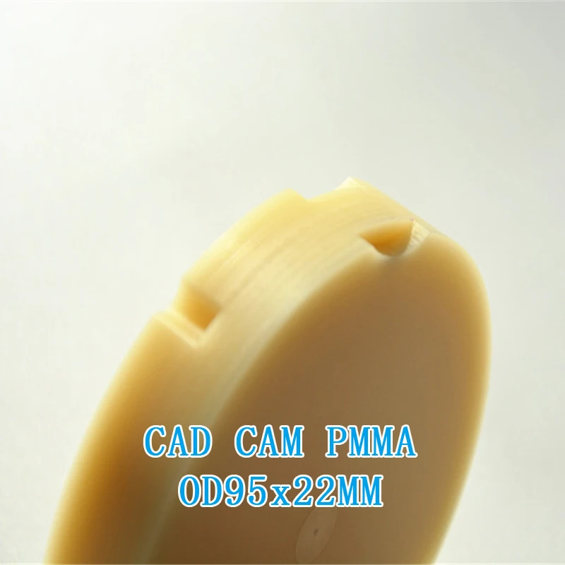 

5pcs/lot Dental Materials 95*10mm PMMA Block without Step PMMA Disc for ZirconZahn CAD CAM System