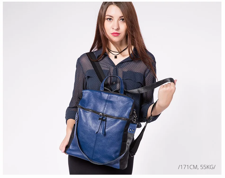 Женский большой рюкзак LOVEVOOK, школьный портфель для девочек подростков, наплечная сумка со съемным коротким плечевым ремнем для путешествия, из натуральной кожи и водонепроницаемого оксфорда